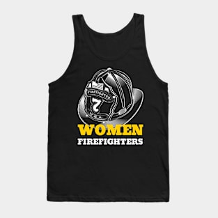 WOMEN FIREFIGHTERS Empowering Woman Tank Top